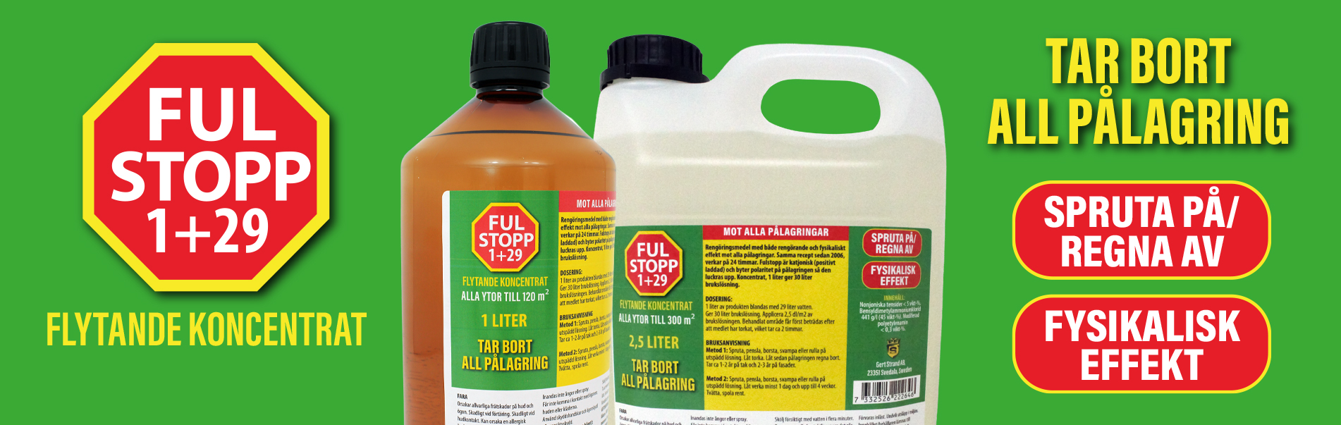 Fulstopp koncentrat spädes 30 ggr