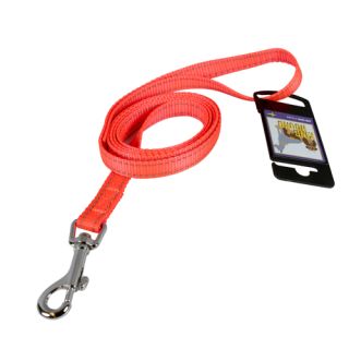 Nylonkoppel, orange reflex, 15mm x 150cm