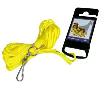 Uppbindningslina av nylon, gul, 3 mm x 5 meter