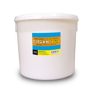 Citronsyra 12 kg hink