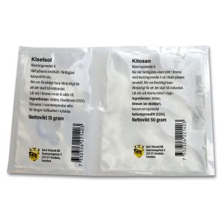 Klarningsmedel Chitosan - Kiselsol till 20-25L
