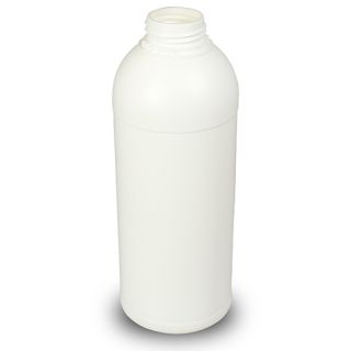 Coextruderad flaska vit 1 liter, 92 g, 35 mm öppning, för 40 mm kapsyl