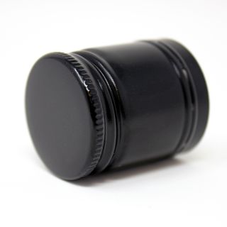 Alukapsyl m EPE-packn, gängad 30-35 mm, svart