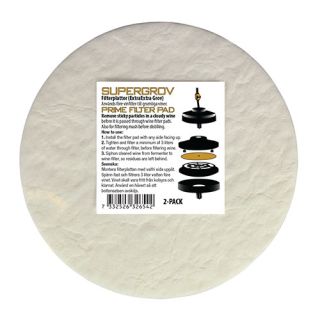 Vinfilterplattor SUPERGROV (Extra Extra Grov), 2-PACK vinfiltreringsskivor köp här