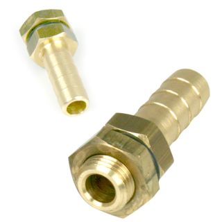 Hinkgenomföring med o-ring o kontramutter för 10 mm hål