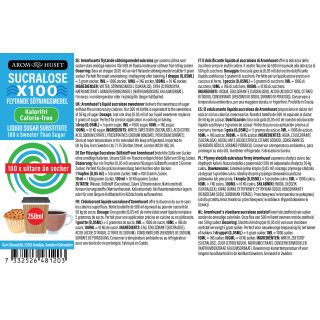 Flytande Sucralose 100X, 250ML