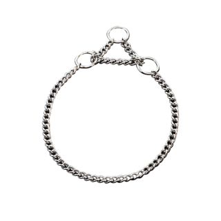 SP Halvstryp, förkromad, runda länkar, vridna 25 cm 1,5 mm