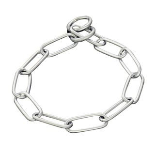 SP Strypkedja, förkromad, långa ovala länkar 72 cm, 4.0 mm