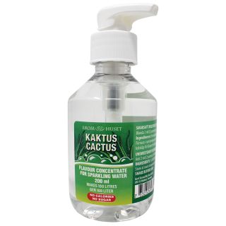 Bordsvattenarom 200 ml Kaktus pumpflaska, 100 liter dryck