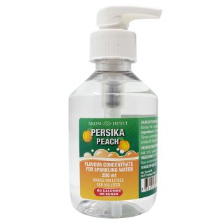 Bordsvattenarom 200 ml Persika pumpflaska, 100L
