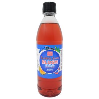 SLUSH Bubble gum koncentrat 500 ML, spädes 1+5