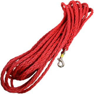 Spårlina "vanlig" röd, flätad 8 mm x 15 m