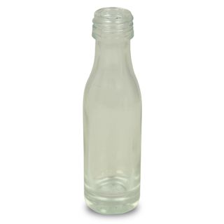 Glasflaska 20 ML glasklar för 18 mm kapsyl