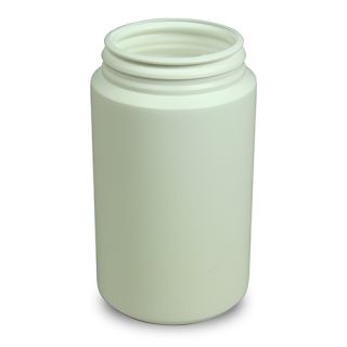 Medicinburk 300 ml med lock som har garantiförslutning