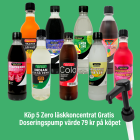 Köp 5 Zero läskkoncentrat Gratis Doseringspump värde 79 kr på köpet